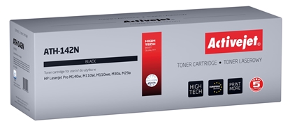 Attēls no Activejet ATH-142N toner for HP printer, Replacement HP 142A HP142A W1420A; Supreme; 950 pages; black; with chip