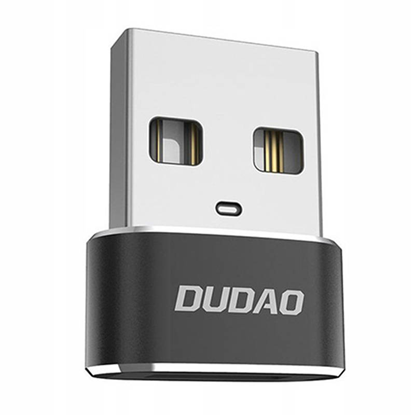 Picture of Adapteris Dudao L16AC USB-C uz USB (melns)