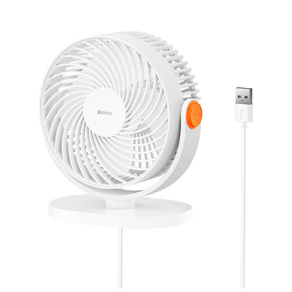 Attēls no Baseus Serenity desktop oscillating fan (white)