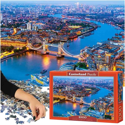 Attēls no Castorland Aerial View of London Puzzle 1000pcs