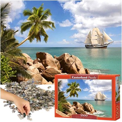Picture of Castorland Sailing in Paradise Puzzle 1500 pcs.