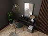 Изображение Dressing table with mirror PAFOS 80x41.6x100 mat black