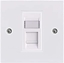 Attēls no Ecost VCE Network Sockets Cat6 Surface-Mounted Flush-Mounted with LSA Module 2 Sets