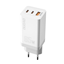 Изображение GaN 65W charger Dudao A7xsEU 2x USB-C + USB (white