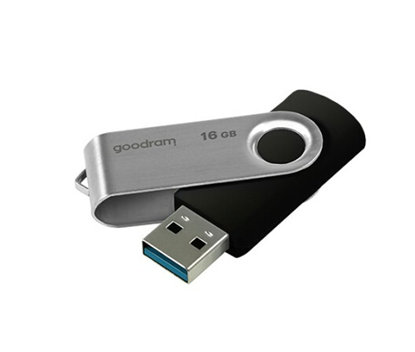 Attēls no GoodRam UTS3 zibatmiņas disks Twister USB 3.0 16 GB melns