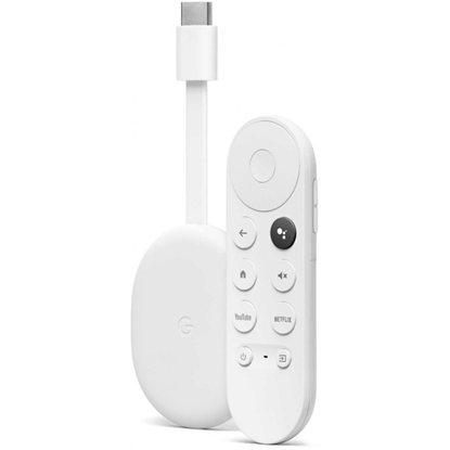 Изображение Google Chromecast 4K with Google TV White