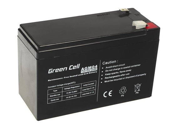 Изображение Green Cell AGM 12V 7Ah (AGM04)