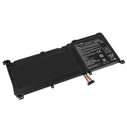 Изображение Green Cell Battery C41N1416 for Asus G501J G501JW G501V G501VW i Asus ZenBook Pro UX501 UX501J