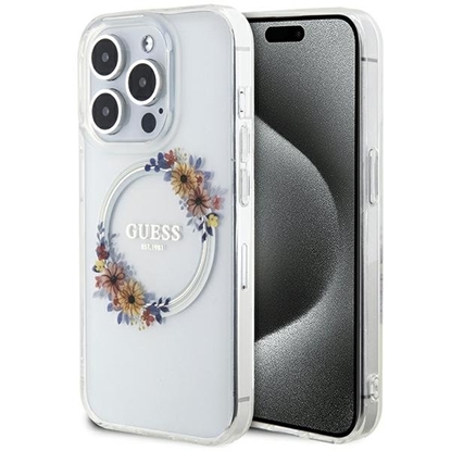 Attēls no Guess GUHMP15XHFWFCT Back Case for iPhone 15 Pro Max