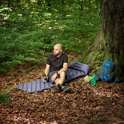 Изображение Hiking mat with pump NILS CAMP NC4006 Dark grey
