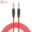 Attēls no Hoco UPA11 Premium Aux Ligzdas 3.5mm spraudnis uz 3.5mm spraudnis Stereo Audio 1m Kabelis Melns