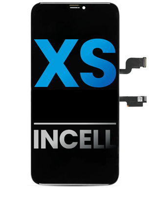 Изображение INCELL displejs Apple iPhone XS melns (pilna servi