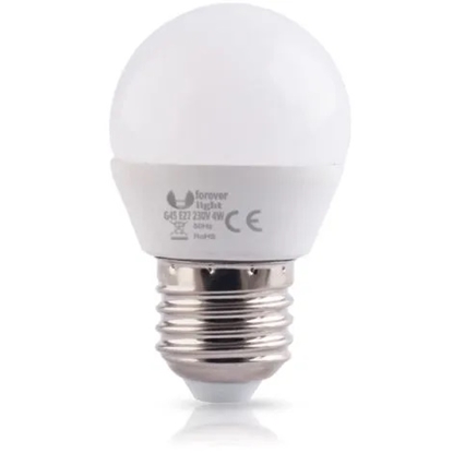 Изображение LED bulb E27 G45 ECO4W warm white