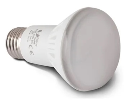 Изображение LED bulb E27 R63 LED, 8W, warm white