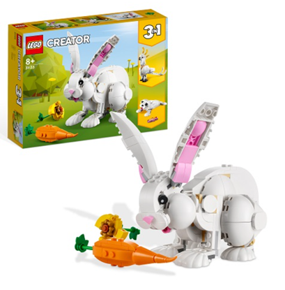 Attēls no LEGO 31133 White Rabbit Constructor