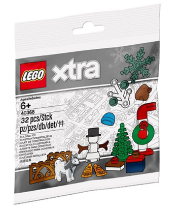 Attēls no LEGO 40368 Christmas Accessories Constructor