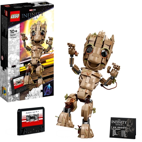 Изображение LEGO Blocks Super Heroes 76217 I am Groot