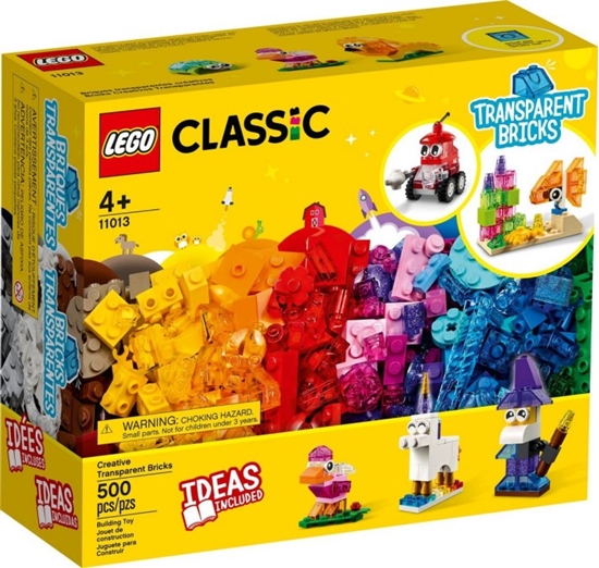 Picture of LEGO Classic 11013 Creative Transparent Bricks