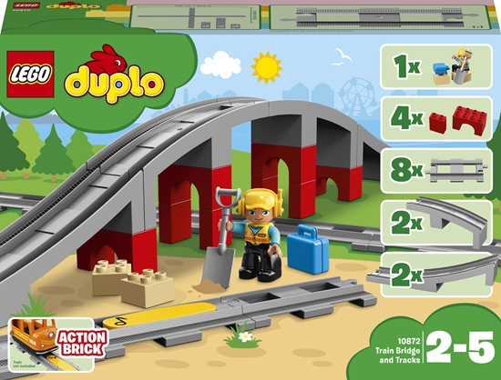 Picture of LEGO Duplo Tory Kolejowe i wiadukt (10872)