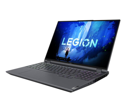 Picture of Lenovo Legion 5 Pro Laptop 40.6 cm (16") WUXGA Intel® Core™ i5 i5-12500H 16 GB DDR5-SDRAM 512 GB SSD NVIDIA GeForce RTX 3060 Wi-Fi 6E (802.11ax) Windows 11 Home Grey