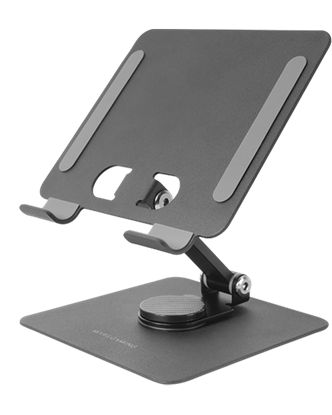 Изображение Mars Gaming MA-RST 2in1 Aluminum Alloy Stand for tablets 360° / 13" / Grey