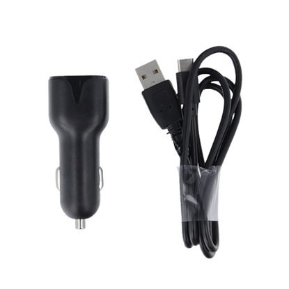 Attēls no Maxlife MXCC-01 car charger 2x USB 2.4A black + US