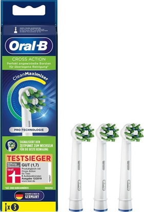 Attēls no Oral-B Toothbrush heads CrossAction CleanMaximizer  3pcs