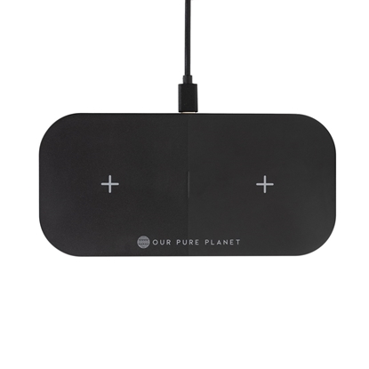 Picture of Our Pure Planet 15W Dual Wireless Charging Pad