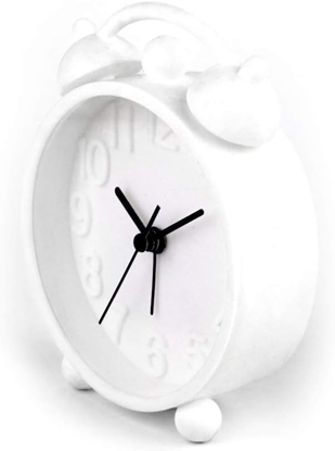 Attēls no Platinet PZACHW Happiness Dekoratīvais pulkstenis ar modinātāju White