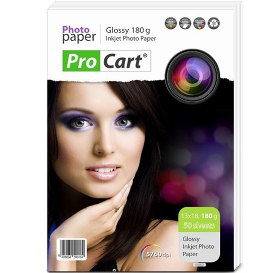 Picture of Procart Glossy Photo Paper A5 (13x18) 180g/m2 50 sheets