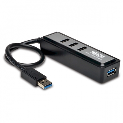 Изображение Przenośny koncentrator USB 3.0 SuperSpeed z 4 portami U360-004-MINI 