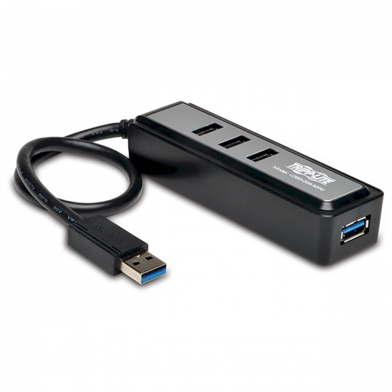 Picture of Przenośny koncentrator USB 3.0 SuperSpeed z 4 portami U360-004-MINI 