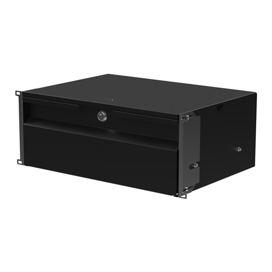 Picture of Rack Drawer 19" 4U 320mm Black