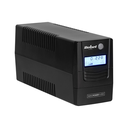 Picture of Rebel Nanopower Plus 850 UPS | Off-line | Sinusoida| 850VA | 480W | LCD | USB