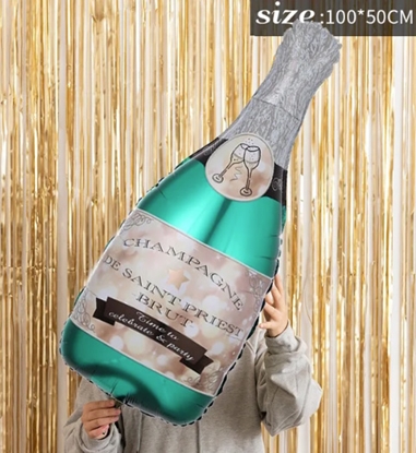 Attēls no Riff 100x50cm Folija gaisa balons Champagne