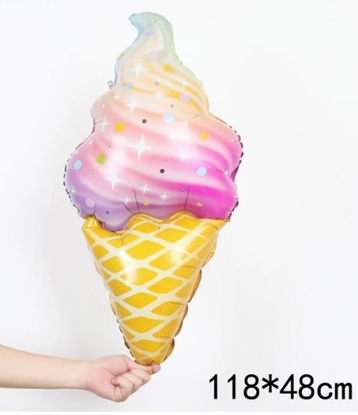 Attēls no Riff 118x48cm  Folija gaisa balons Ice Cream BIG