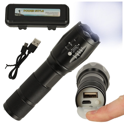 Изображение RoGer LED USB Flashlight 1800 lm