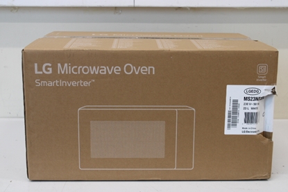 Attēls no SALE OUT. LG | MS23NECBW | Microwave Oven | Free standing | 23 L | 1000 W | White | DAMAGED PACKAGING, DENT ON SIDE