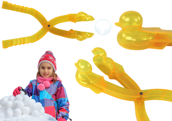 Picture of Sniego gniūžčių aparatas - Antytė, geltonas