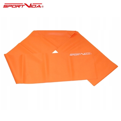 Picture of SportVida Slodzes gumija Fitnesa un TRiks treniņiem 200 * 15 * 0.45 CM (5-10kg) Oranža
