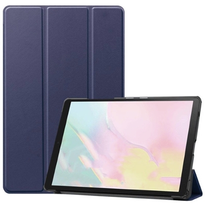 Attēls no TakeMe Planšetdatora maks President Tri-fold Stand priekš Samsung Galaxy Tab A7 Lite T220 / T225 8.7'' Dark blue