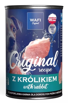 Picture of WAFI Original recipe Rabbit - Wet dog food - 400 g