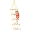 Attēls no Woody 90129 Koka Virves kāpšanas tonis (40x40cm) (195cm) bērniem no 3+ gadiem (maks. 60kg)