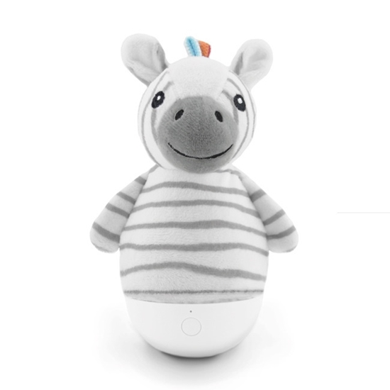 Picture of Zazu Zack Gudra Zebra - Krāsaina pretkritiena naktslampiņa ar AUTO izslēgšanas funkciju (pēc 30 min) bērniem no 0+ gadiem