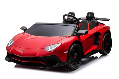 Attēls no Lamborghini Aventador SV elektromobilis, raudonos spalvos