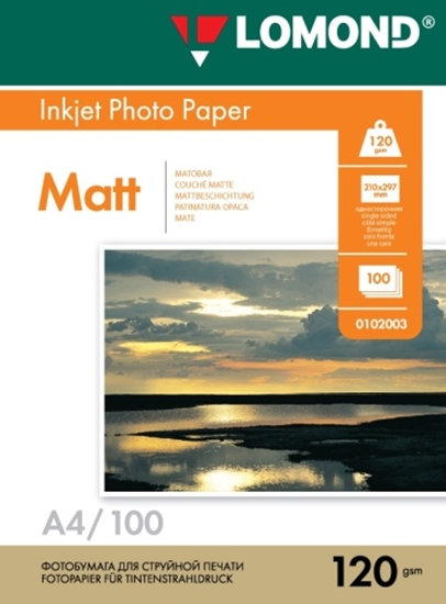 Picture of Lomond Photo Inkjet Paper Matte 120 g/m2 A4, 100 sheets