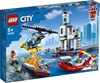 Изображение LEGO City Akcja nadmorskiej policji i strażaków (60308)