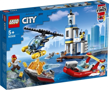 Attēls no LEGO City Akcja nadmorskiej policji i strażaków (60308)
