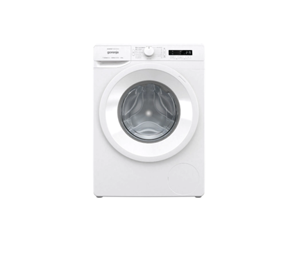 Attēls no Gorenje | Washing Machine | WNPI82BS | Energy efficiency class B | Front loading | Washing capacity 8 kg | 1200 RPM | Depth 54.5 cm | Width 60 cm | Display | LED | Steam function | Self-cleaning | White
