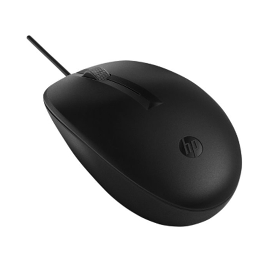 Изображение HP 125 USB Wired Mouse, Sanitizable - Black (BULK of 120 pcs)